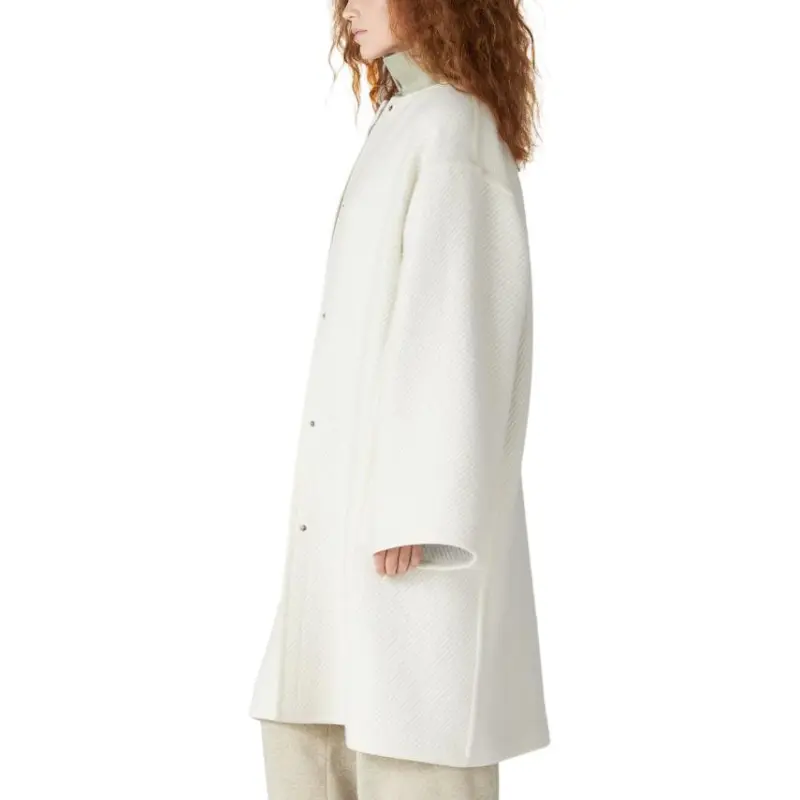 Loro Piana Coats Women's White-3