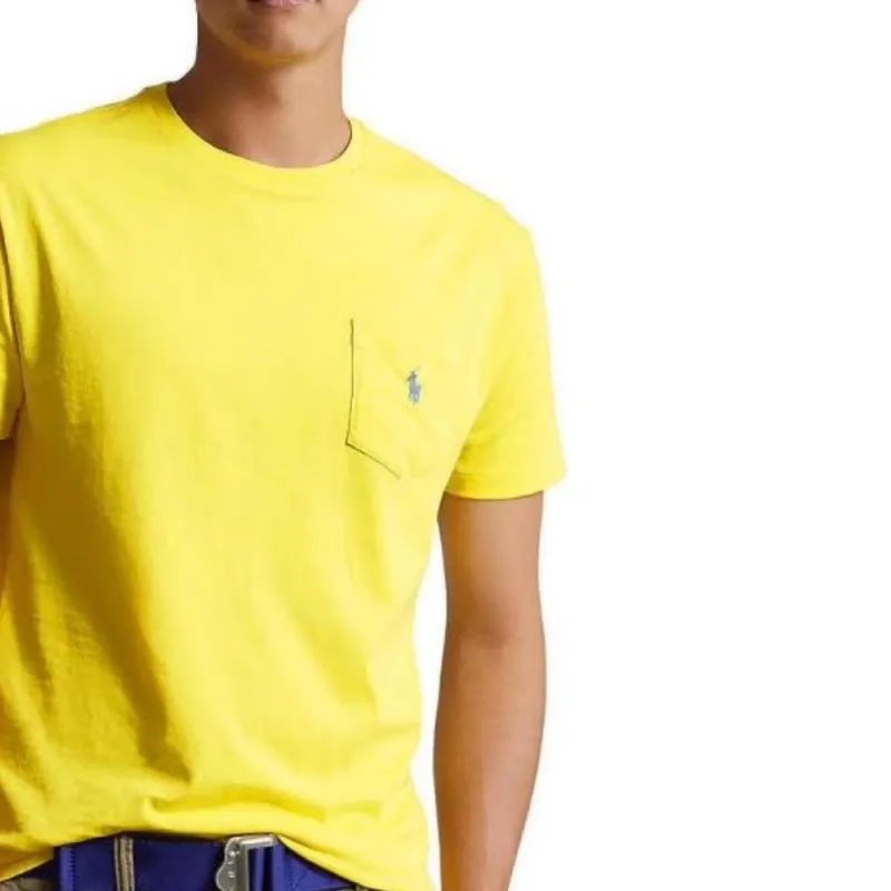 Polo Ralph Lauren T Shirt Men's Yellow-5