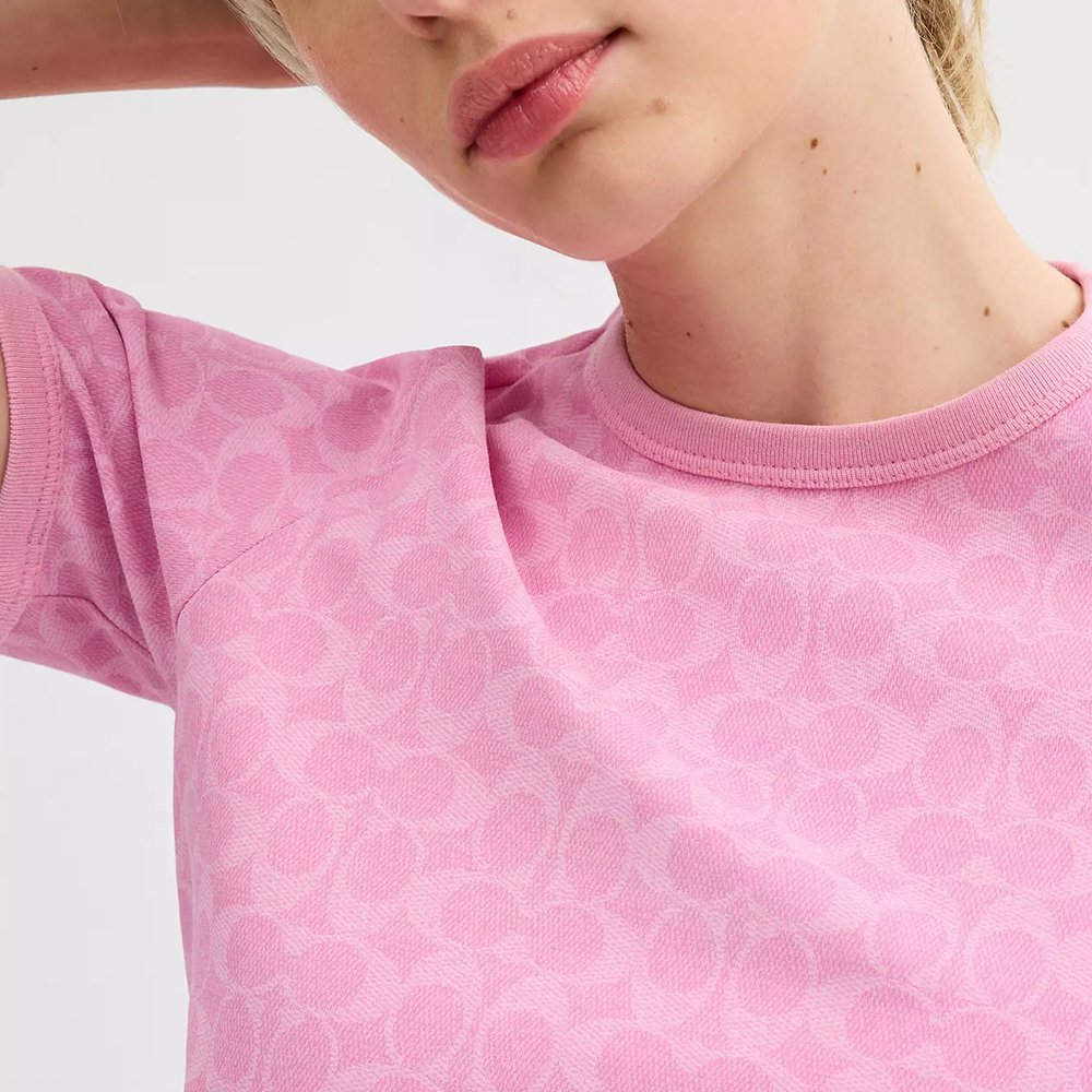 COACH T-Shirts Women's Pink - POIZON