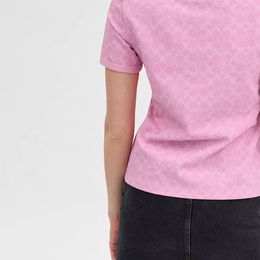 COACH T-Shirts Women's Pink - POIZON