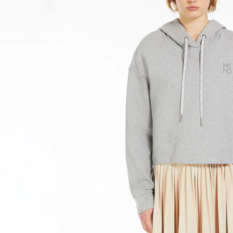 WEEKEND MaxMara Sweatshirt Women's Light Gray-5