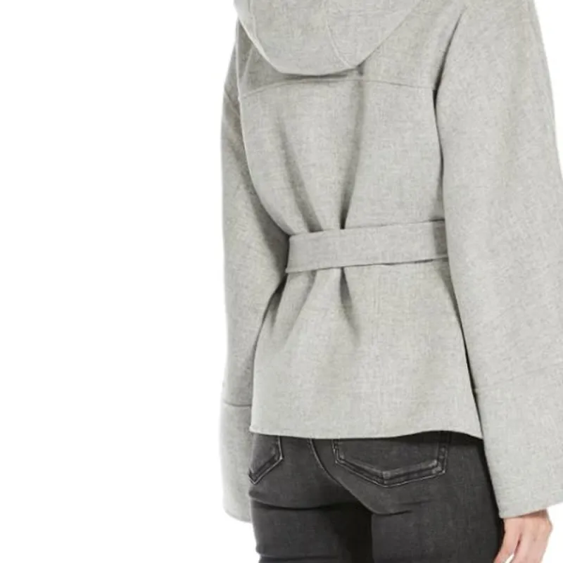 MaxMara SS25 Coat Women's Light Gray-4