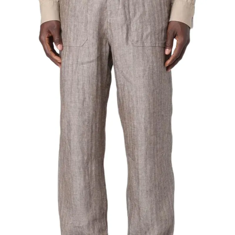 Brunello Cucinelli Linen Trousers-4