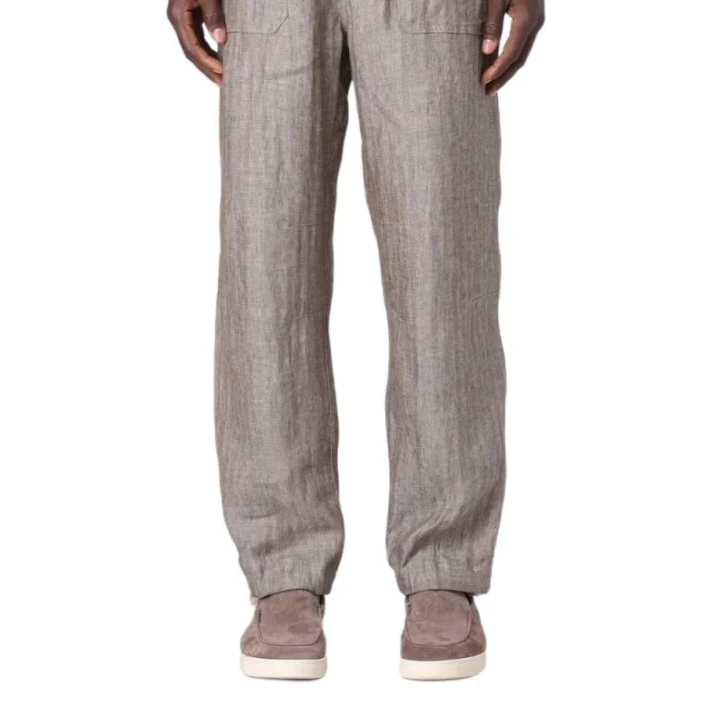 Brunello Cucinelli Linen Trousers-3