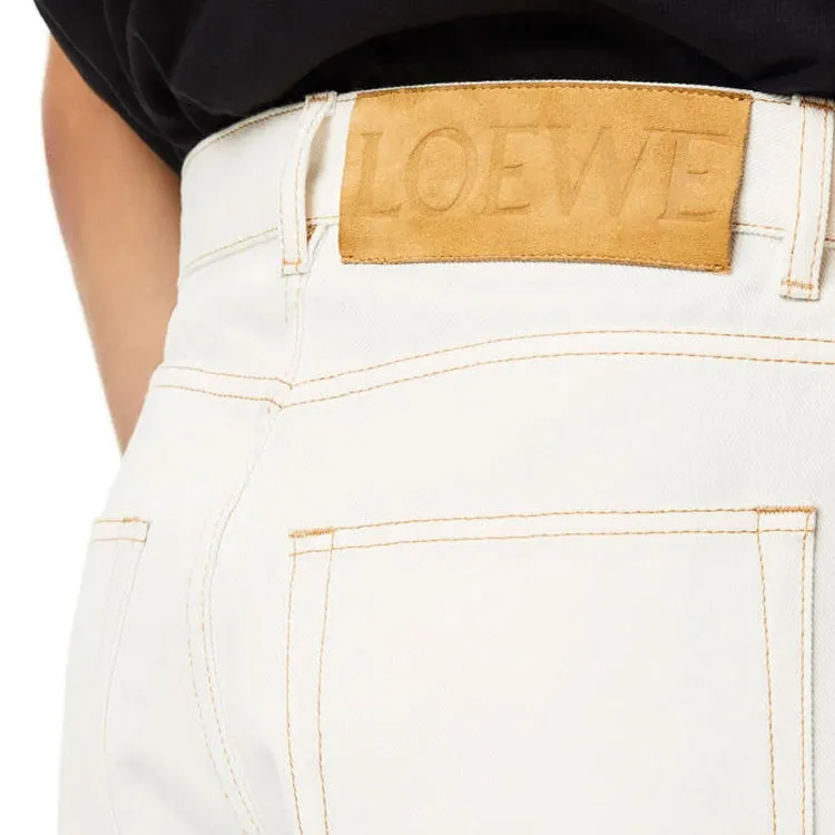 LOEWE Paula's Ibiza 2022 Jeans Men White-3