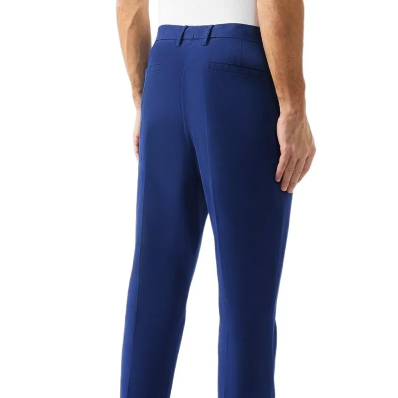 Zzegna Casual Pants Men Blue-5