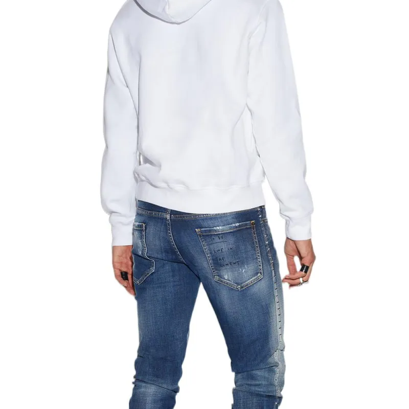 Dsquared2 Fitted Mid Rise Jeans-4