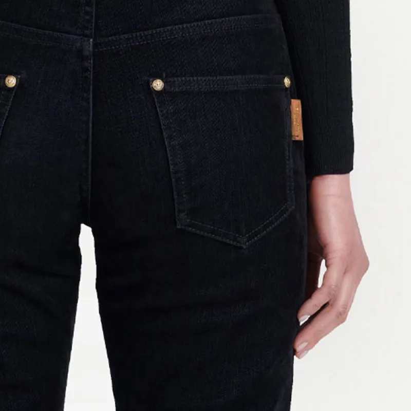 BALMAIN Slim Jeans 'Black'-4