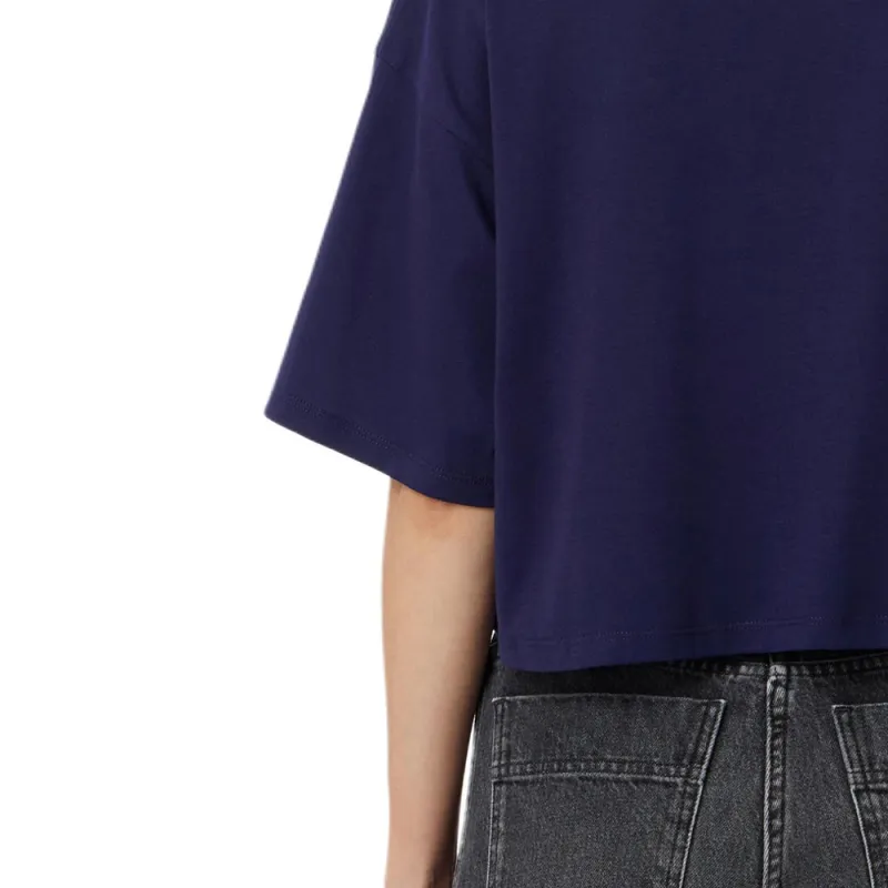 Elisabetta Franchi Cropped Logo print T shirt-3