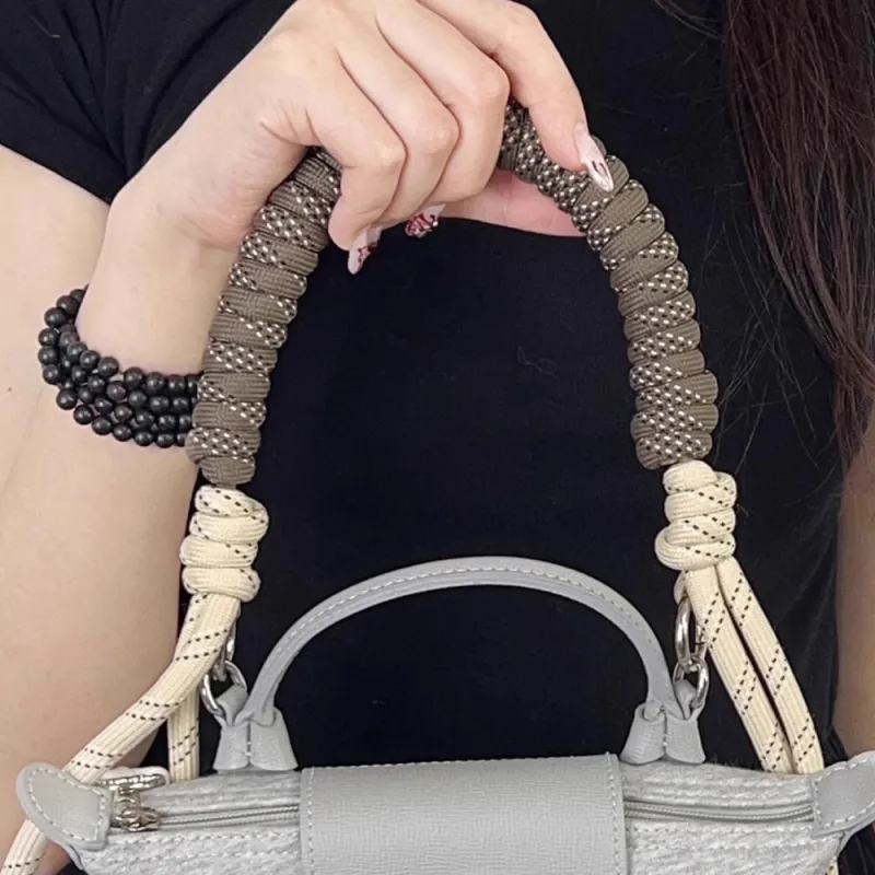 Ingenuity Handmade Fabric Bag Strap Women's Multicolor-5