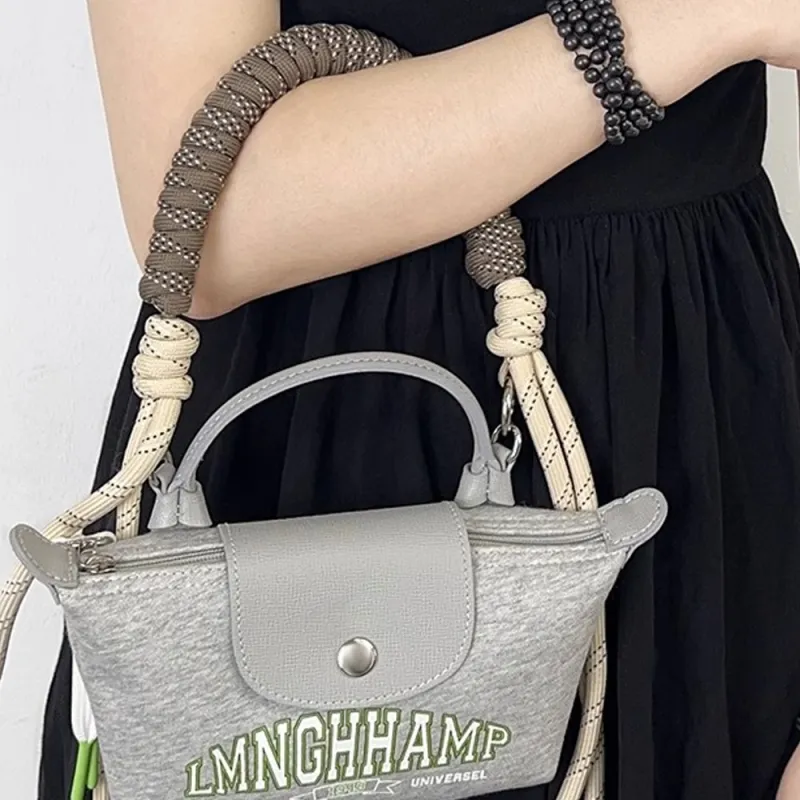 Ingenuity Handmade Fabric Bag Strap Women's Multicolor-4