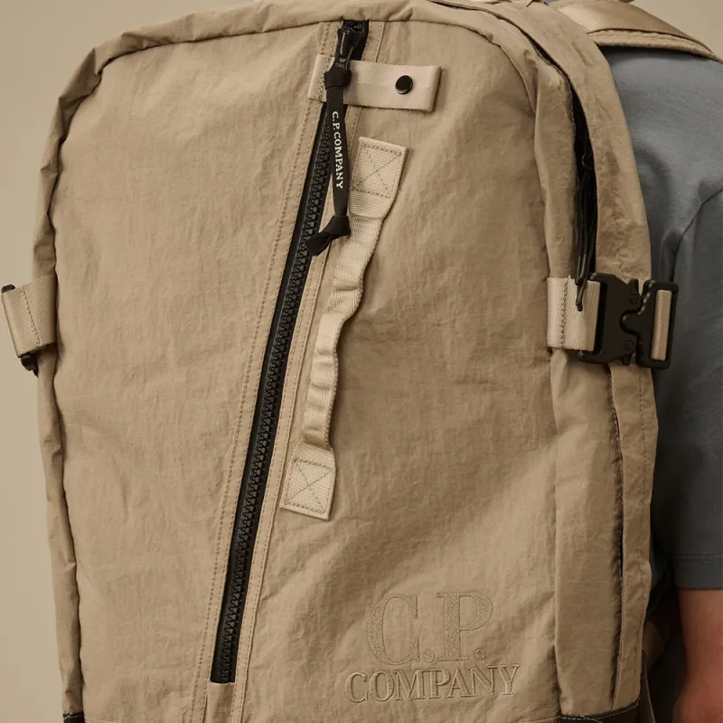 C.P.Company Nylon Travel Bag Backpack Men's Yellow-3