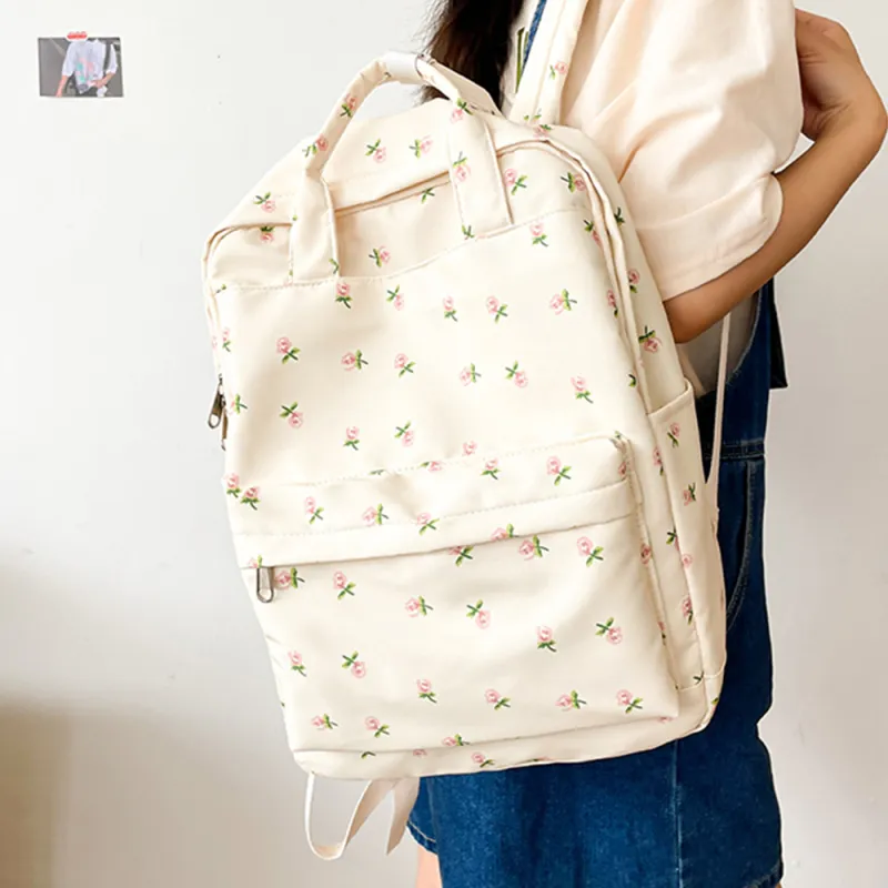 CARTELO Canvas Backpack Unisex Multicolor-5
