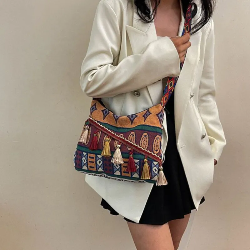 Boniu PU Shoulder Bag Women's Multicolor-4