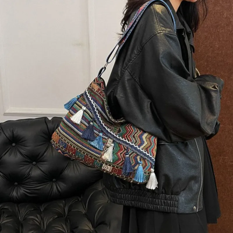 Boniu PU Shoulder Bag Women's Multicolor-16