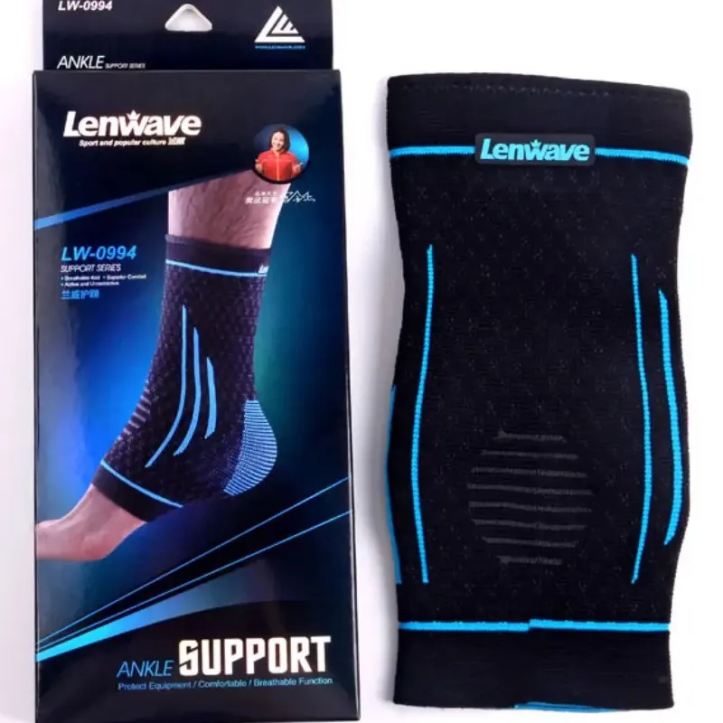 LENWAVE Ankle Braces Basketball Running Unisex Polyamide Elastane One Size-3