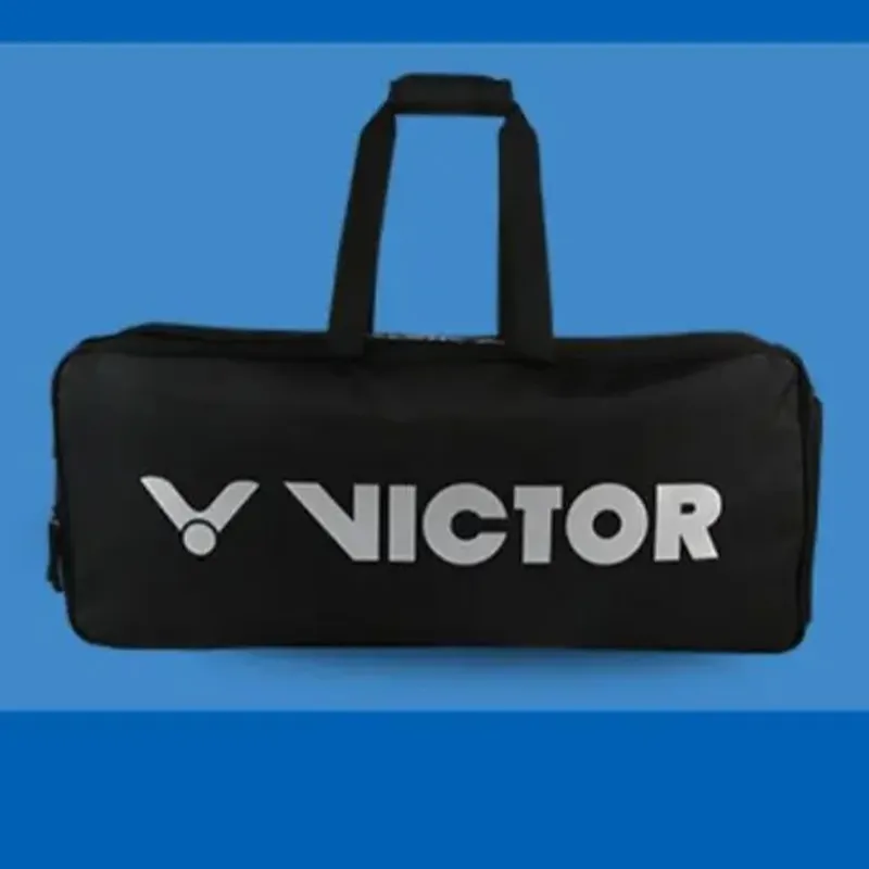 VICTOR Badminton Racket Bags 6 Pcs Sporty Style Shoulder Bag Blue Black Unisex Independent Shoe Compartment-1
