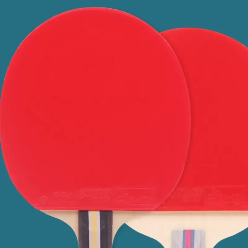 DHS Ping Pong Paddles Unisex All Wood Red-2