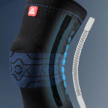 PEAK Running Mountaineering Basketball Unisex Silicone Knee Pads