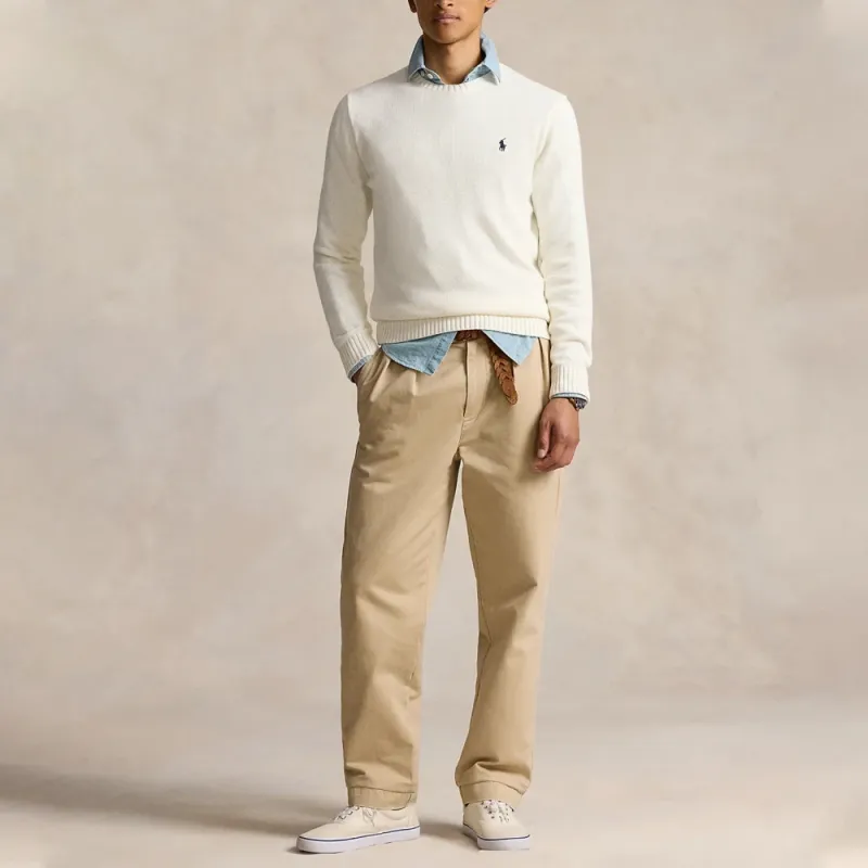 Polo Ralph Lauren Knitwear Men's Washed White-1
