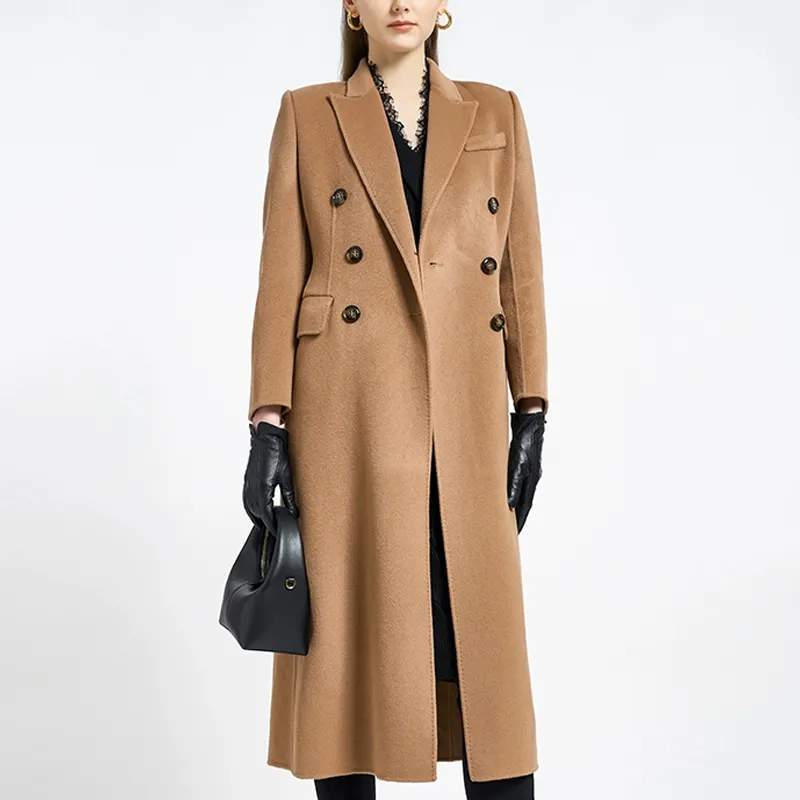 BESIONIA Coats Women's Khaki-1