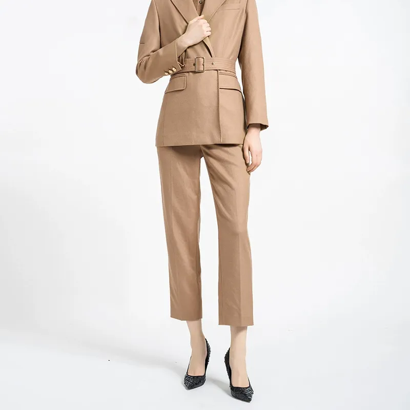 BESIONIA Suit Trouser Women's Khaki-3