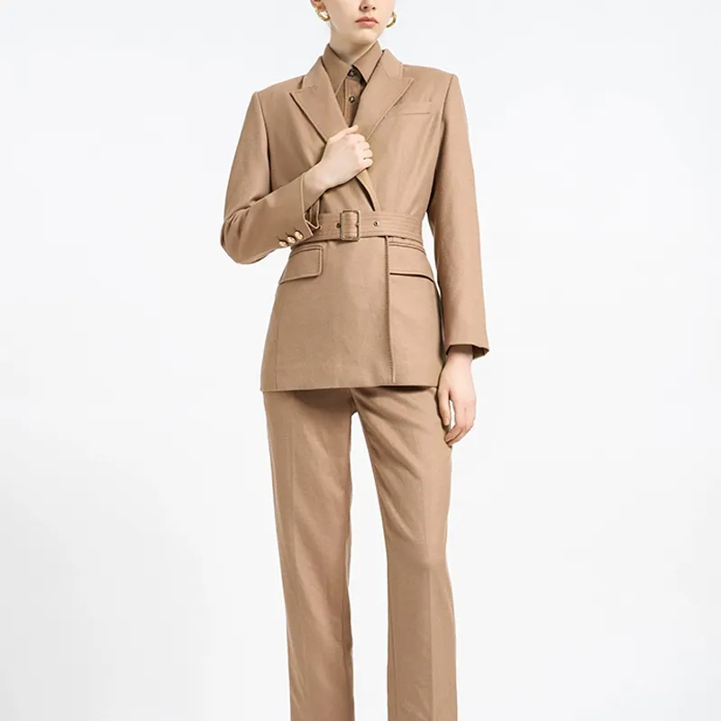 BESIONIA Suit Trouser Women's Khaki-4