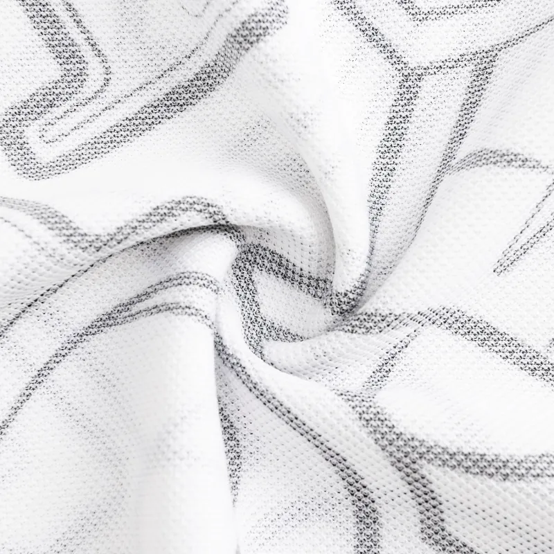 KARL LAGERFELD SS24 Polo Shirt Men's Raw White-3