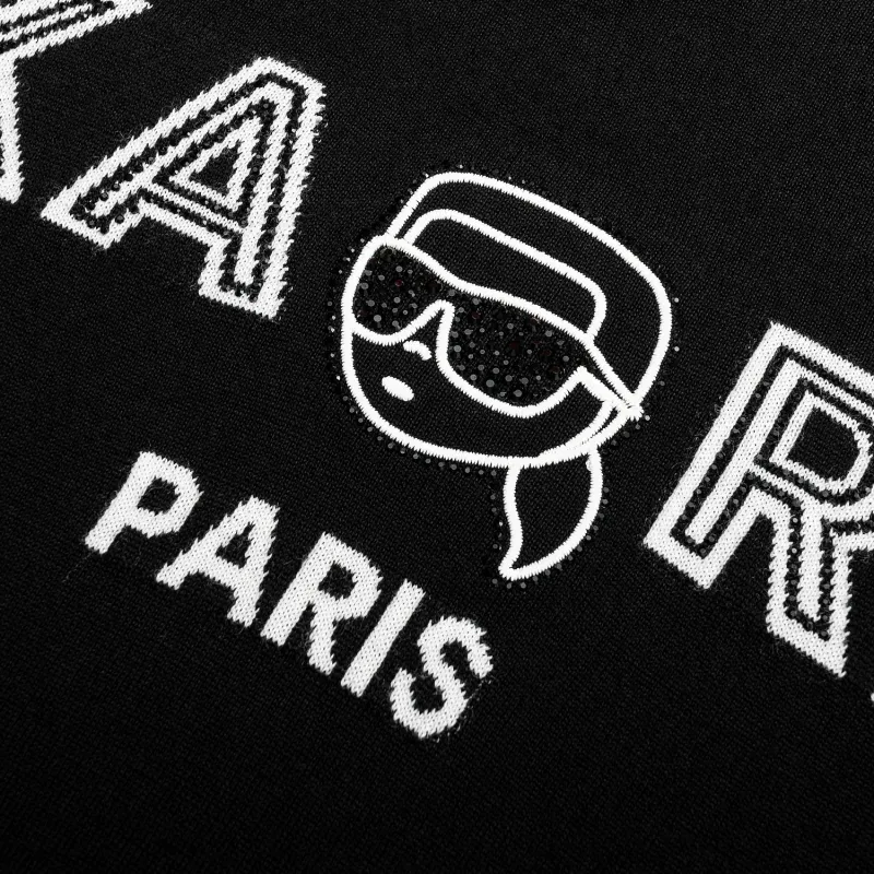 KARL LAGERFELD FW23 Sweatshirt Men's Black-4
