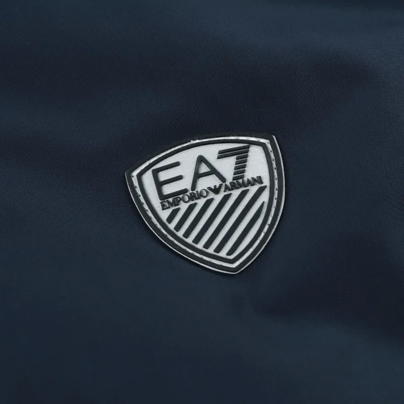 EMPORIO ARMANI Logo patch Bomber Jacket-4