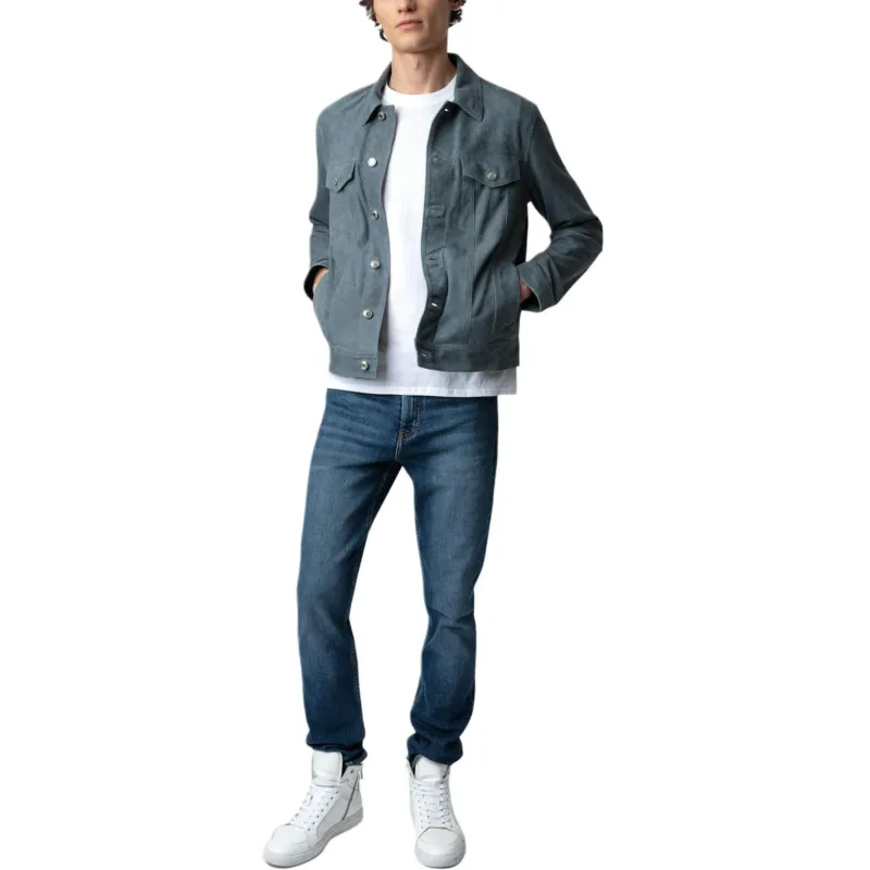 Zadig & Voltaire Base Buttoned Jacket-4