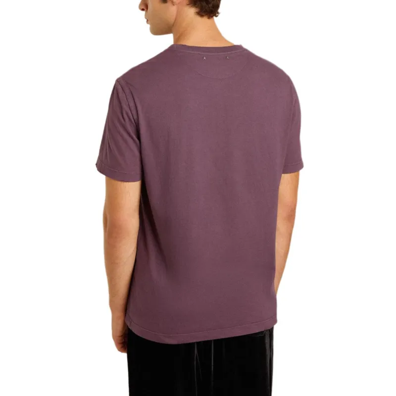 Golden Goose Logo Printed Crewneck T Shirt-4