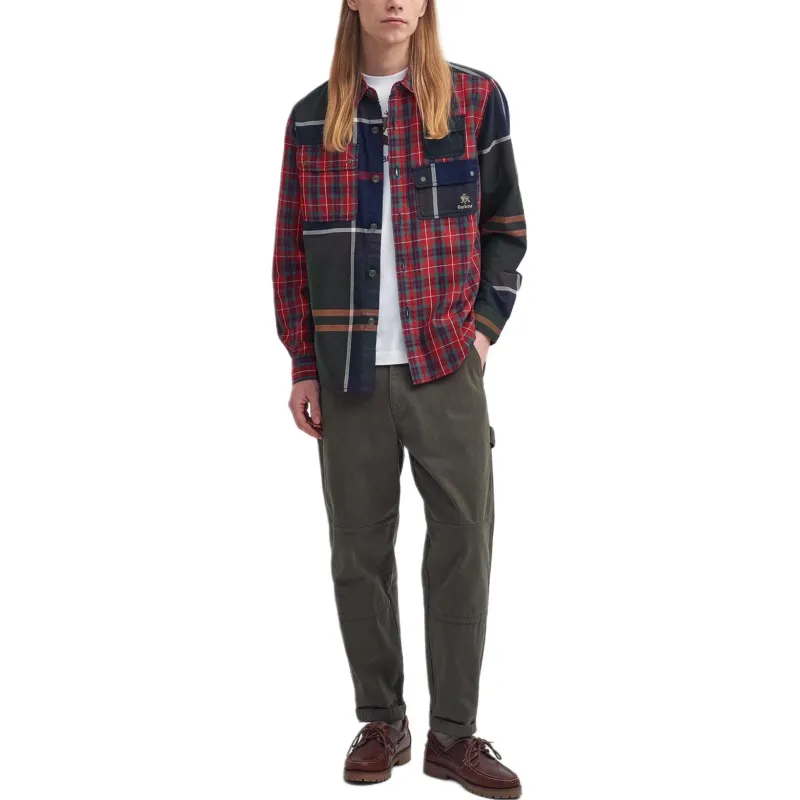 BARBOUR x BARACUTA Shirt Men's Red-1