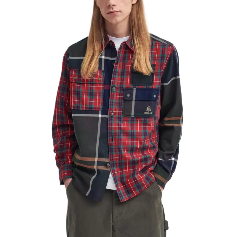 BARBOUR x BARACUTA Shirt Men's Red-2