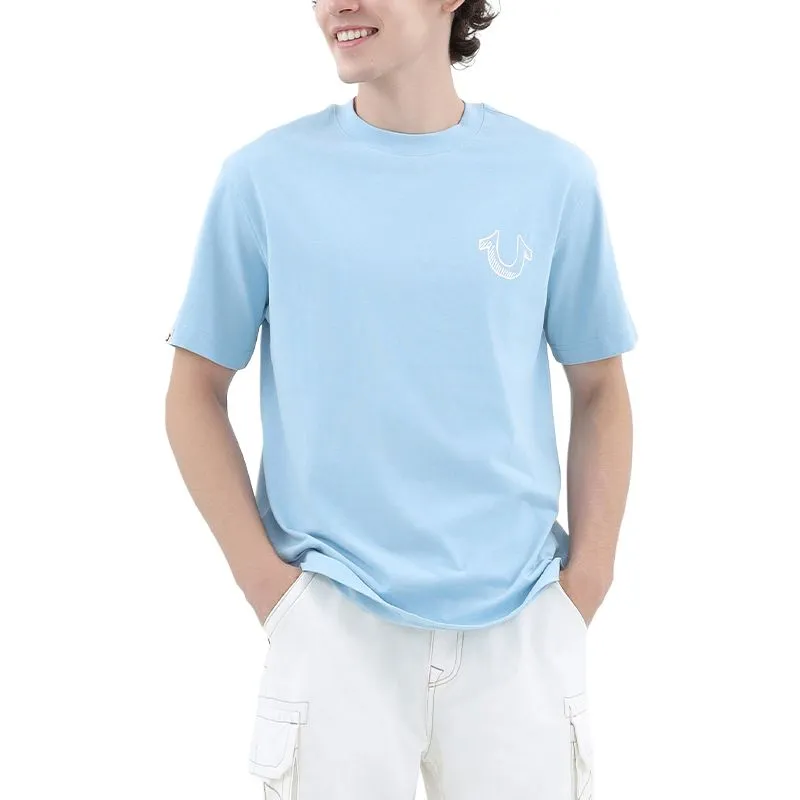 TRUE RELIGION SS24 T-Shirt Men's Blue-1