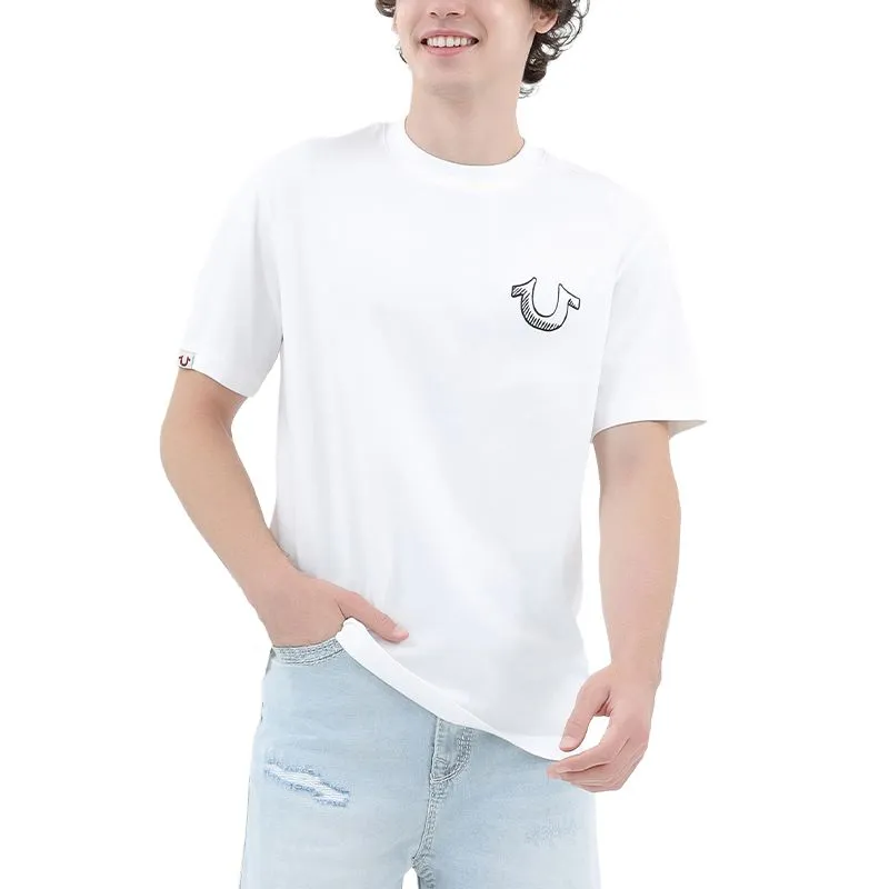 TRUE RELIGION SS24 T-Shirt Men's White-1