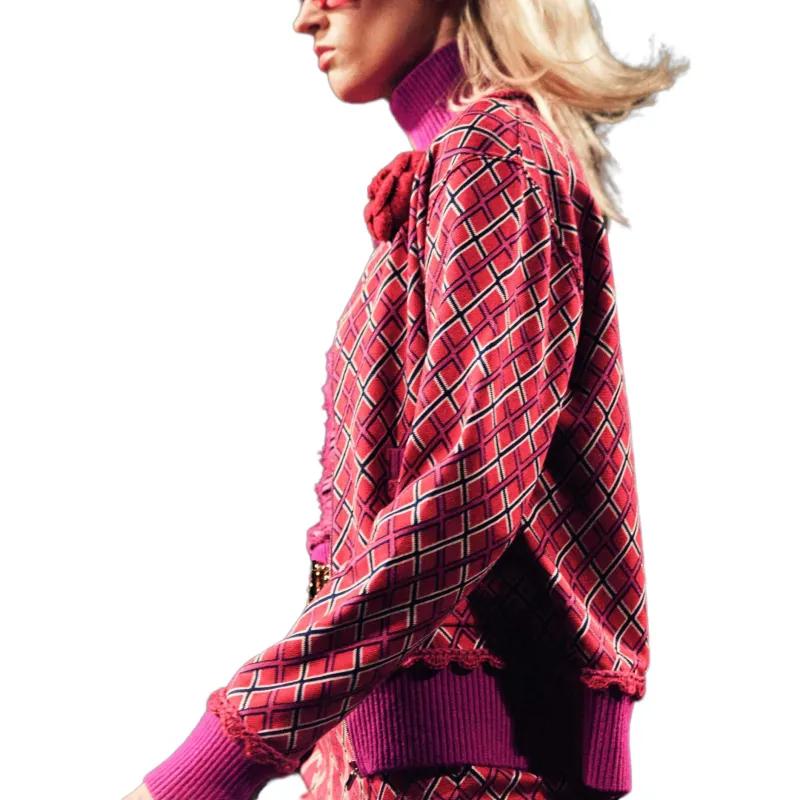 CHANEL 24 Spring Summer Jackets & Coats Women's Peach Red-2