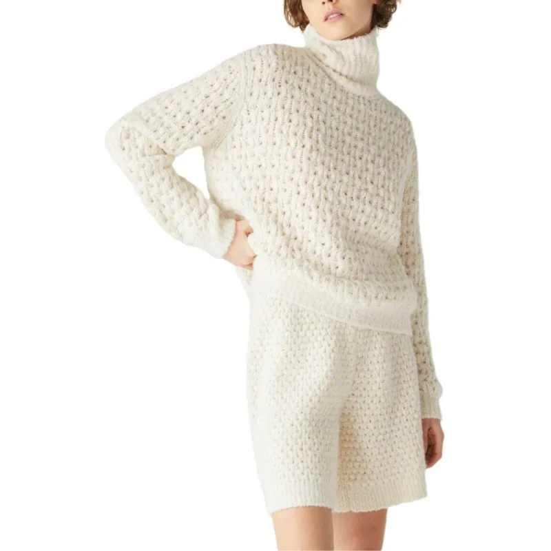 Loro Piana FW24 Cashmere Sweater Women's Snow White-4