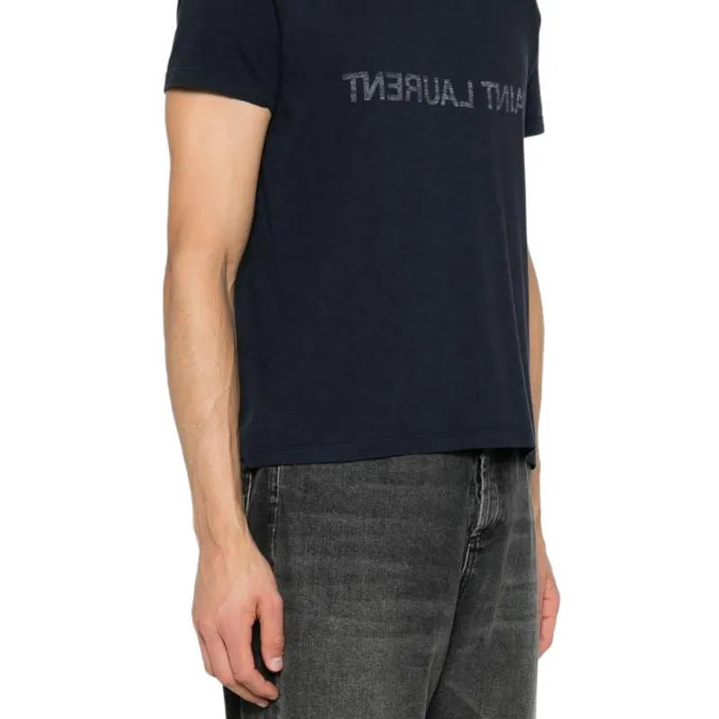 SAINT LAURENT Round Neck T shirt-2