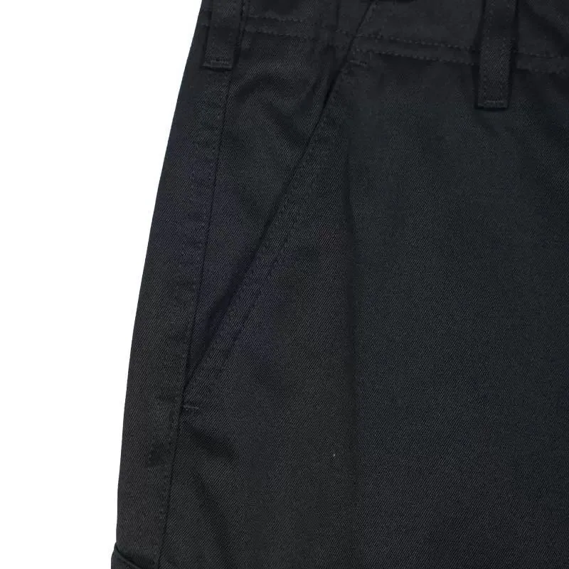 Balenciaga Cropped Slim Fit Cotton Twill Cargo Trousers-4