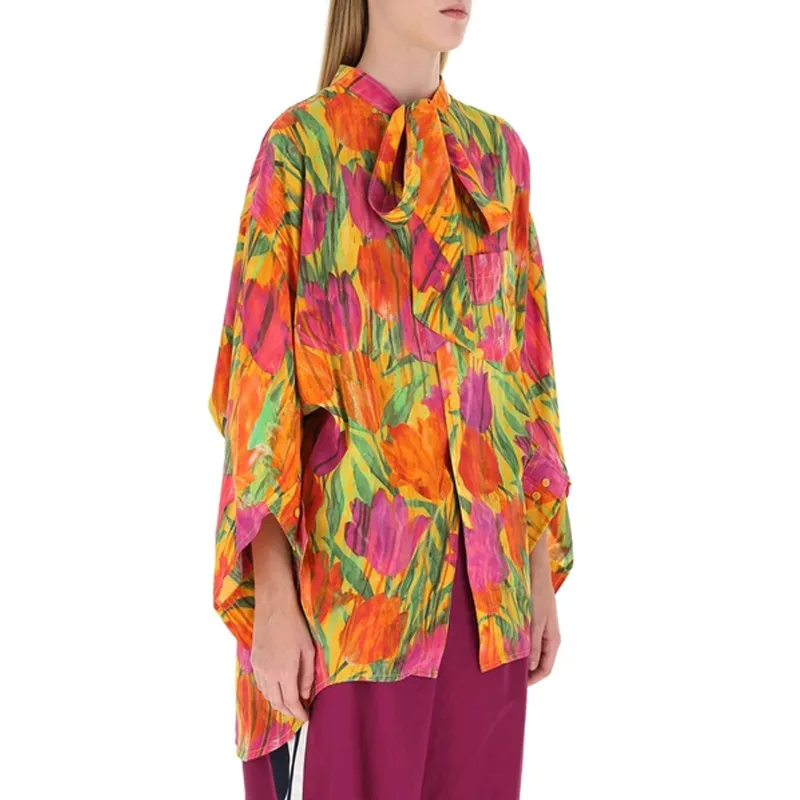 Balenciaga FW21 Shirt Women's Yellow-2