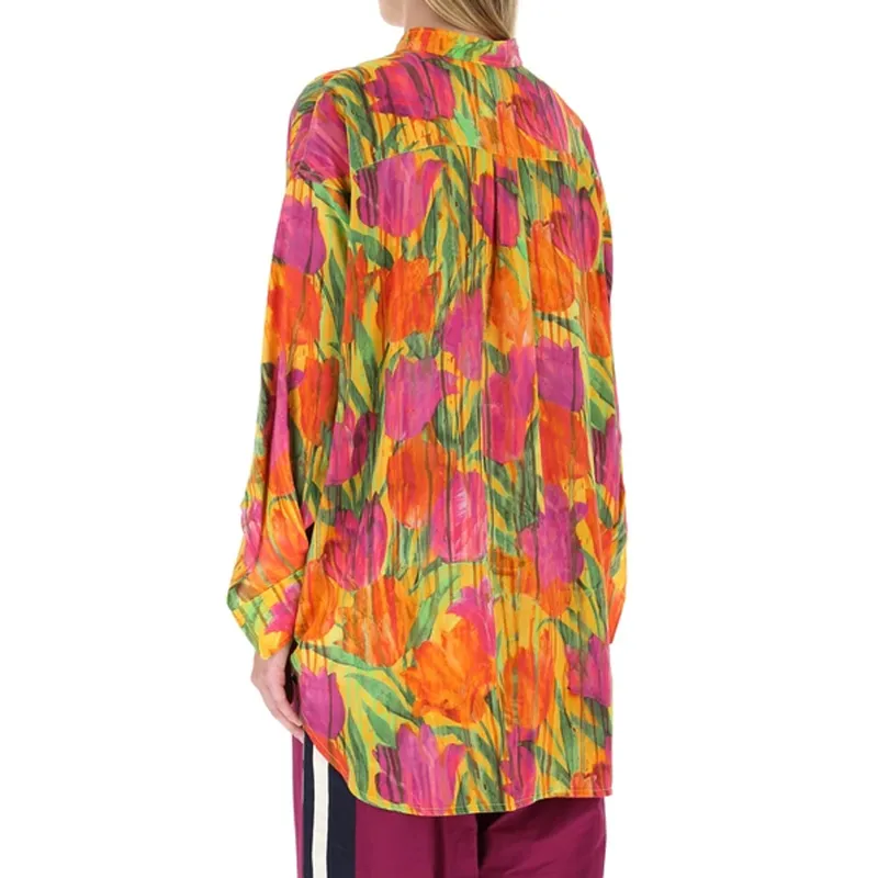 Balenciaga FW21 Shirt Women's Yellow-3