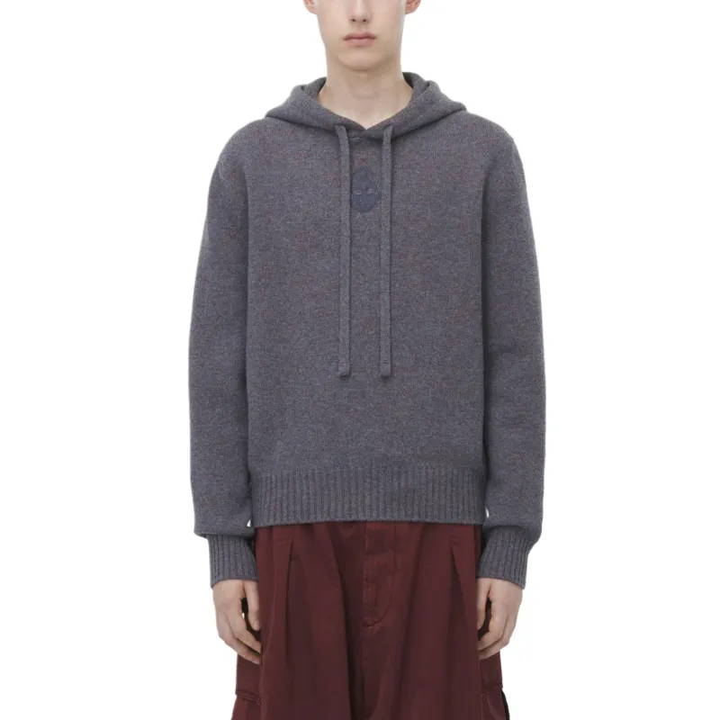 Alexander McQueen Skull embroidered Hoodie-1