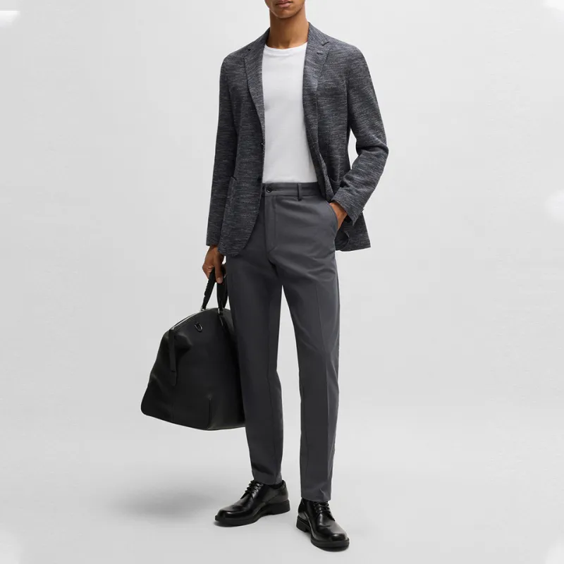 HUGO BOSS SS25 Suit Trouser Men's Dark Blue-2
