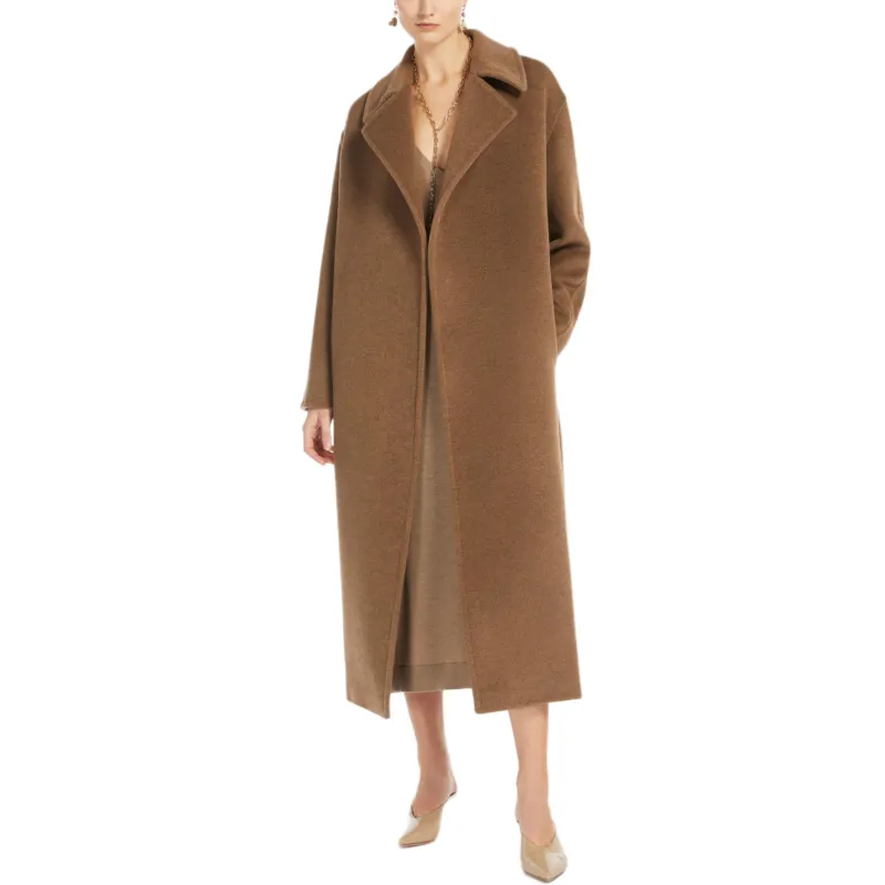 MaxMara Fragore Belted Wrap Coat-3
