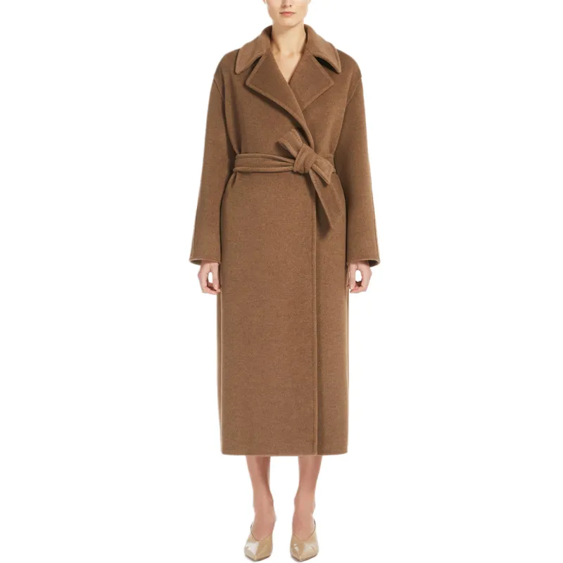 MaxMara Fragore Belted Wrap Coat-1