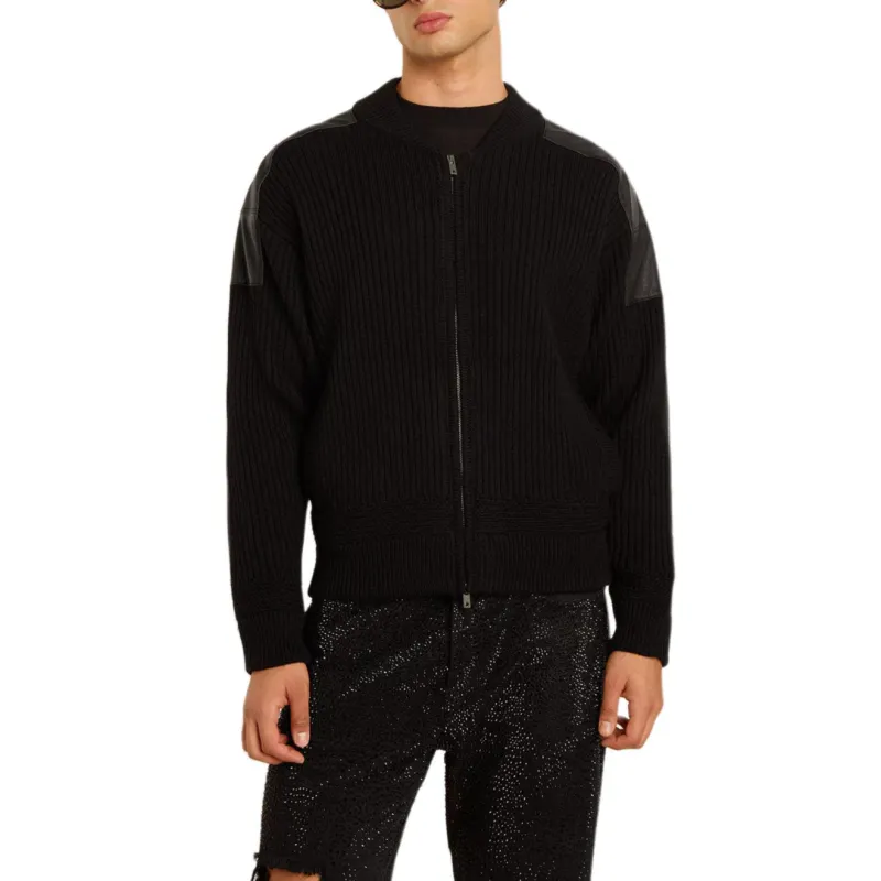 Golden Goose Panelled Zipped Cardigan-1