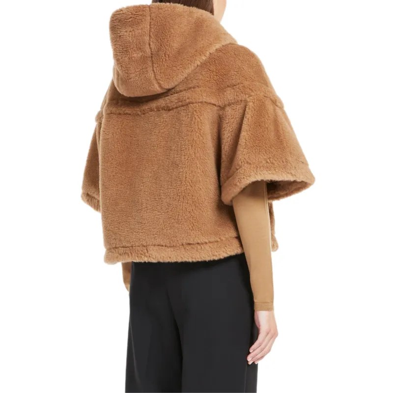 MaxMara Petalo Collection Cloak Women's Camel-3
