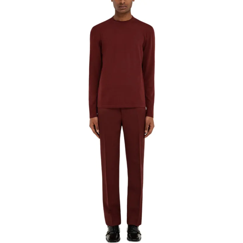 Ferragamo Embroidered Signature Light Sweater-1