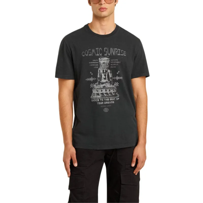 Golden Goose Deluxe Brand Graphic Printed Crewneck T Shirt-3